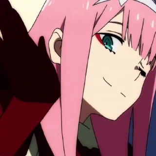 ☺️ emoji Darling in the Franxx :: @aggwii Telegram sticker 18 of 29