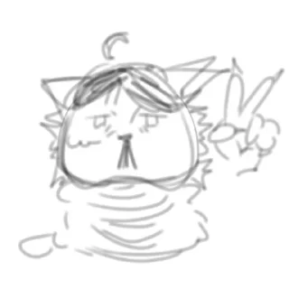 ✌ emoji Кото-Лор Telegram sticker 11 of 19