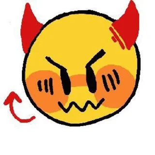 😈 emoji UwU Telegram sticker 21 of 44