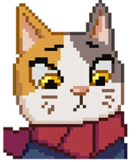 Sticker from Lucky the Cat