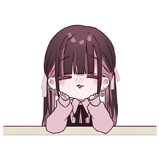 ☺️ emoji Пьен-чан @nyasticks Telegram sticker 24 of 41