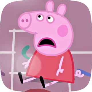 🐷 emoji 🐷›ᴘᴇᴘᴘᴀ ᴘɪɢ ʙʏ @selphistickers Telegram sticker 19 of 30