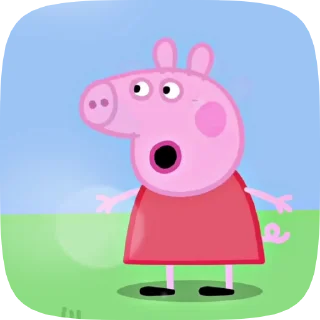🐷 emoji 🐷›ᴘᴇᴘᴘᴀ ᴘɪɢ ʙʏ @selphistickers Telegram sticker 5 of 30
