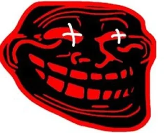 🌟 emoji 🥶Coldest TrollFace🥶 Telegram sticker 24 of 51