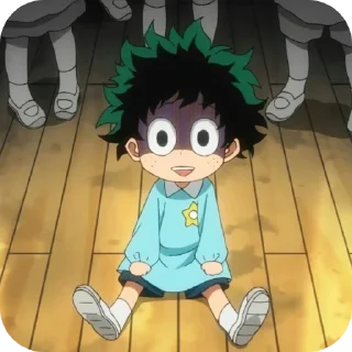 🙂 emoji Всё про Деку- минус : @DEKU_KUU Telegram sticker 8 of 15
