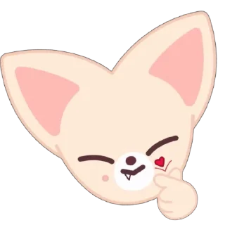 ❤️ emoji FoxI.Ny by @anvrtp Telegram sticker 12 of 65
