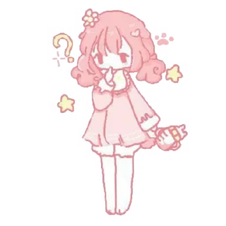 Sticker from ꒰  ິ◞ ◟꒱ິ няшки  . . @chylku   ₊