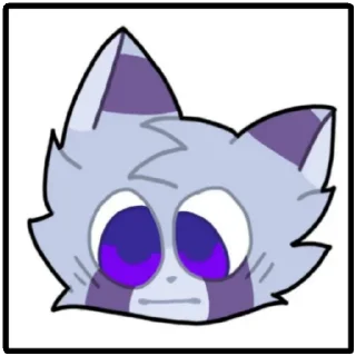 😐 emoji Фурри Telegram sticker 15 of 15