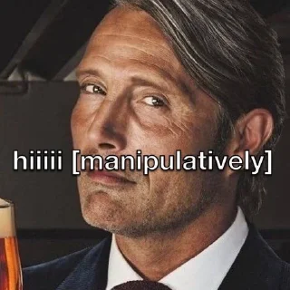 🌟 emoji Hannibal Mikkelsen Telegram sticker 9 of 24
