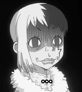 😰 emoji ДОКТОР СТОУН Telegram sticker 14 of 27