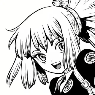 🌟 emoji Dr. Stone @Kiokoff Telegram sticker 18 of 27