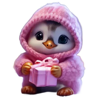 🐭 emoji Новогодний подарок от @cats_Crystal Telegram sticker 11 of 26