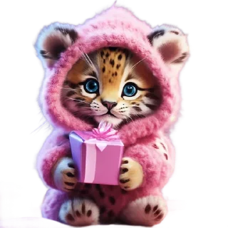 Sticker from Новогодний подарок 2 от @cats_Crystal