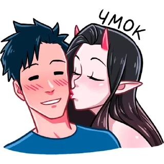 😚 emoji дьяволица 😈 Telegram sticker 17 of 48