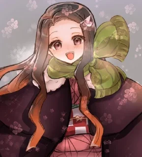🐚 emoji Nezuko chaaan~ Telegram sticker 10 of 120