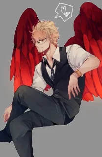 😏 emoji Кейго Таками Telegram sticker 1 of 23
