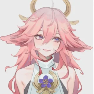 💗 emoji яэ мико  @fordgenshin Telegram sticker 11 of 61