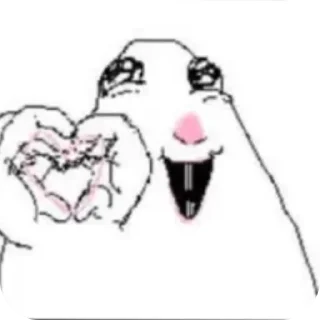 🫶 emoji Хомяк Telegram sticker 22 of 53