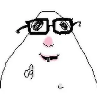 🤓 emoji Хомяк Telegram sticker 9 of 53