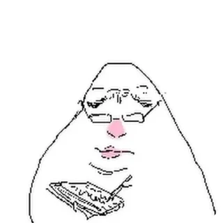 🤓 emoji Хомяк Telegram sticker 7 of 53