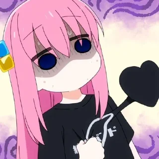 ❤️ emoji Hitori Goto Telegram sticker 16 of 44