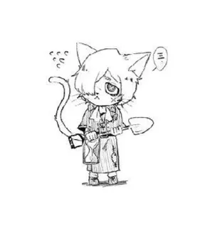 🌟 emoji Эндрю гей | Nekomusume Telegram sticker 6 of 11