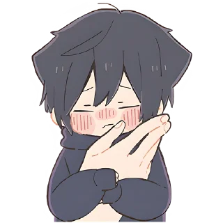 🤗 emoji Мальчик котик @Nyasticks Telegram sticker 10 of 41