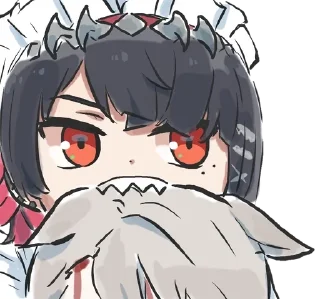 😠 emoji 🦈Ellen Joe - @ellenjoehent Telegram sticker 6 of 35