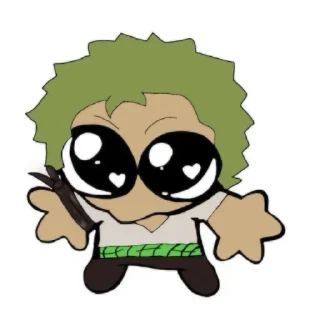 👍 emoji Зоро ( @Izuku_Midoriya15_07 ) Telegram sticker 7 of 120