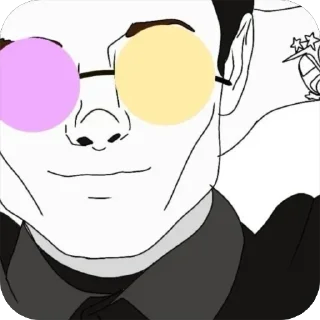 Sticker from Meme Stickers v3  @UndertaleDeltaruneStickersArts