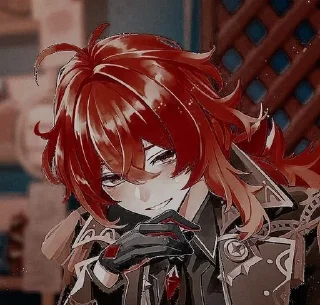 🌟 emoji Дилюк -> @animebotsa Telegram sticker 5 of 21