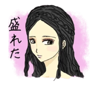 Sticker from bloody mary by watashi @nneiasticks