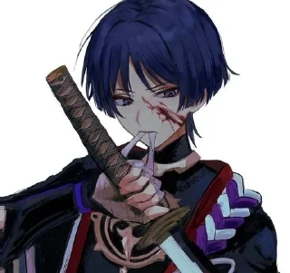 🩸 emoji Scaramouche :: Telegram sticker 23 of 110