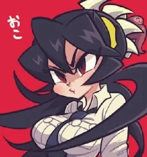 😡 emoji skullgirls Telegram sticker 13 of 72