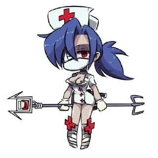 😐 emoji skullgirls Telegram sticker 9 of 72