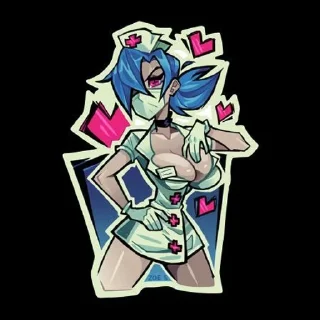 😀 emoji skullgirls Telegram sticker 8 of 72