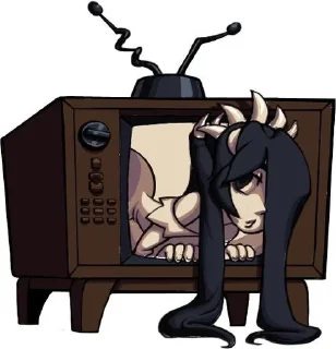 😞 emoji skullgirls Telegram sticker 20 of 72