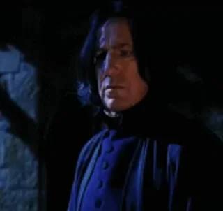 🌟 emoji Severus Snape Telegram sticker 5 of 92