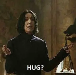 🌟 emoji Severus Snape Telegram sticker 22 of 92
