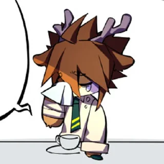 😢 emoji Фурри кафе Telegram sticker 5 of 31