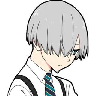 😢 emoji Парень тьмы @nyasticks Telegram sticker 8 of 24