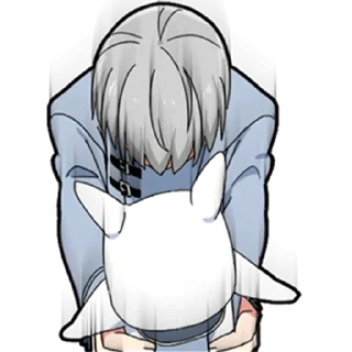 🙏 emoji Парень тьмы @nyasticks Telegram sticker 19 of 24