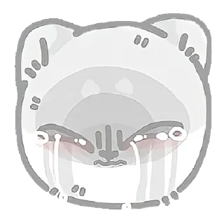 😣 emoji ฅ^• ˕ •^ฅ ♡ Telegram sticker 13 of 23
