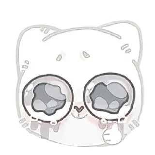 🥺 emoji ฅ^• ˕ •^ฅ ♡ Telegram sticker 18 of 23