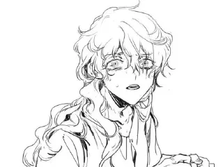 🌟 emoji Николай Гоголь -> @animebotsa Telegram sticker 10 of 38