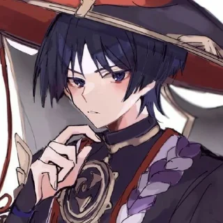 🔮 emoji °Скарамучча @genshinbyevico Telegram sticker 22 of 24