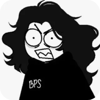 😡 emoji Sarah Heathcliff Telegram sticker 11 of 30