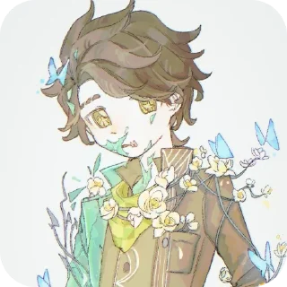 😕 emoji Eternal Bloom ~ "Greenhouse" Telegram sticker 9 of 120