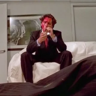 🚬 emoji american psycho Telegram sticker 6 of 20