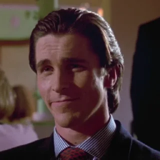 Sticker from American Psycho